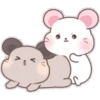 Ratoncito Cute Parejas 8