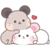 Ratoncito Cute Parejas 9