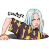 Billie Eilish cartoon 10