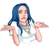 Billie Eilish cartoon 12