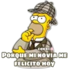 COKKI
PORQUE MI NOVIA ME
FELICITO HOY