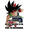 SI SIGUES
FALTANDO EL
RESPETO VOY A IR
POR TU HERMANA