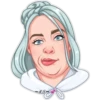 Billie Eilish cartoon 15
