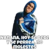 eSOYCHOOQO
NANANA, HOY SE BEBE
Y se PERREA, no
MOLESTes