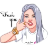 Billie Eilish cartoon 18