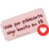 Vale por publicarte
algo bonito en FB
@SoyChoogomila