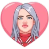 Billie Eilish cartoon 19