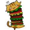 Кот гамбургер 22