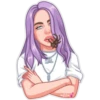 Billie Eilish cartoon 22