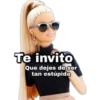 Te invito
Que dejes de ser
tan estúpida