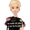 tu solo di pito
y yo te lo jalo