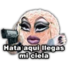 Hata aqui llegas
mi ciela