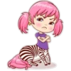 zebra girl 2
