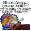 El asunto es..
que en realidad
no te odio, de hecho
todo lo contrario