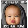 BUENOS DIAS GENTE LINDA PICO PARA TODOS!