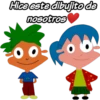 Hice este dibujito de
nosotros