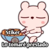 Stiker
Lo tomaré prestado