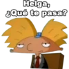 Helga,
¿Qué te pasa?