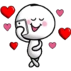 Stickers in love 24