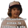 No necesitamos
armas, la
tenemos a ella
@lewondernicole