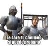Le daré 10 chelines
si puede probarlo