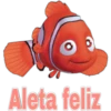 Aleta feliz