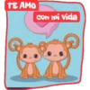 TE AMO
Con mi vida