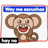 Wey me escuchas
hay no