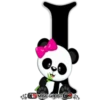 Alfabeto panda 13