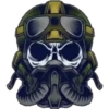 Calaveras con mascarillas 12