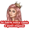 VickyFa
Sé fuerte nunca sabés
a quien inspiras