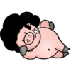 Afro Pig 15