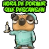 HORA DE DORMIR
QUE DESCANSEN
GRISE