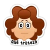 Qué tristeza