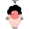 Afro Pig 16