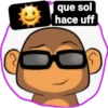 que sol
hace uff