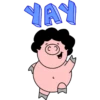 Afro Pig 18