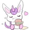 Purple unicorn 8