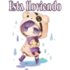 Esta lloviendo
00