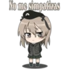 No me simpatizas
B