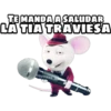TE MANDA A SALUDAR
LA TIA TRAVIESA
oyesss ba