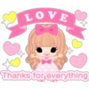 LOVE Thanks for everything