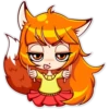 Niña gato kawaii 16