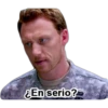 En serio?