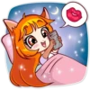 Niña gato kawaii 21