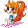 Niña gato kawaii 23