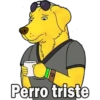 Perro triste