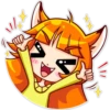 Niña gato kawaii 24