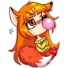 Niña gato kawaii 27