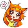 Niña gato kawaii 29